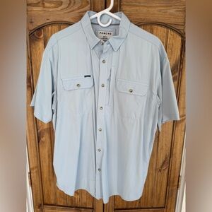 Poncho Blue Steel (Light Blue) | Large | Regular